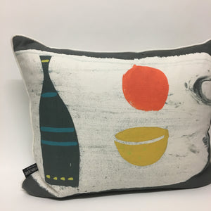 Naive Fruit - Grey Bottle Cushion