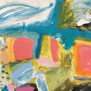 Abstract Painting on Canvas