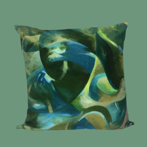 Strata Velvet Cushion - Back in stock