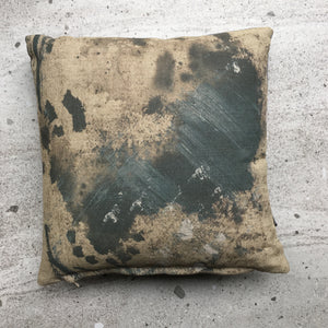Abstract No 3 Linen Mini Cushion