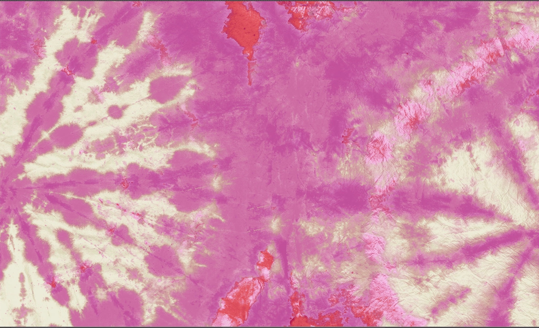 Tie Dye Circle Wallpaper - Cerise