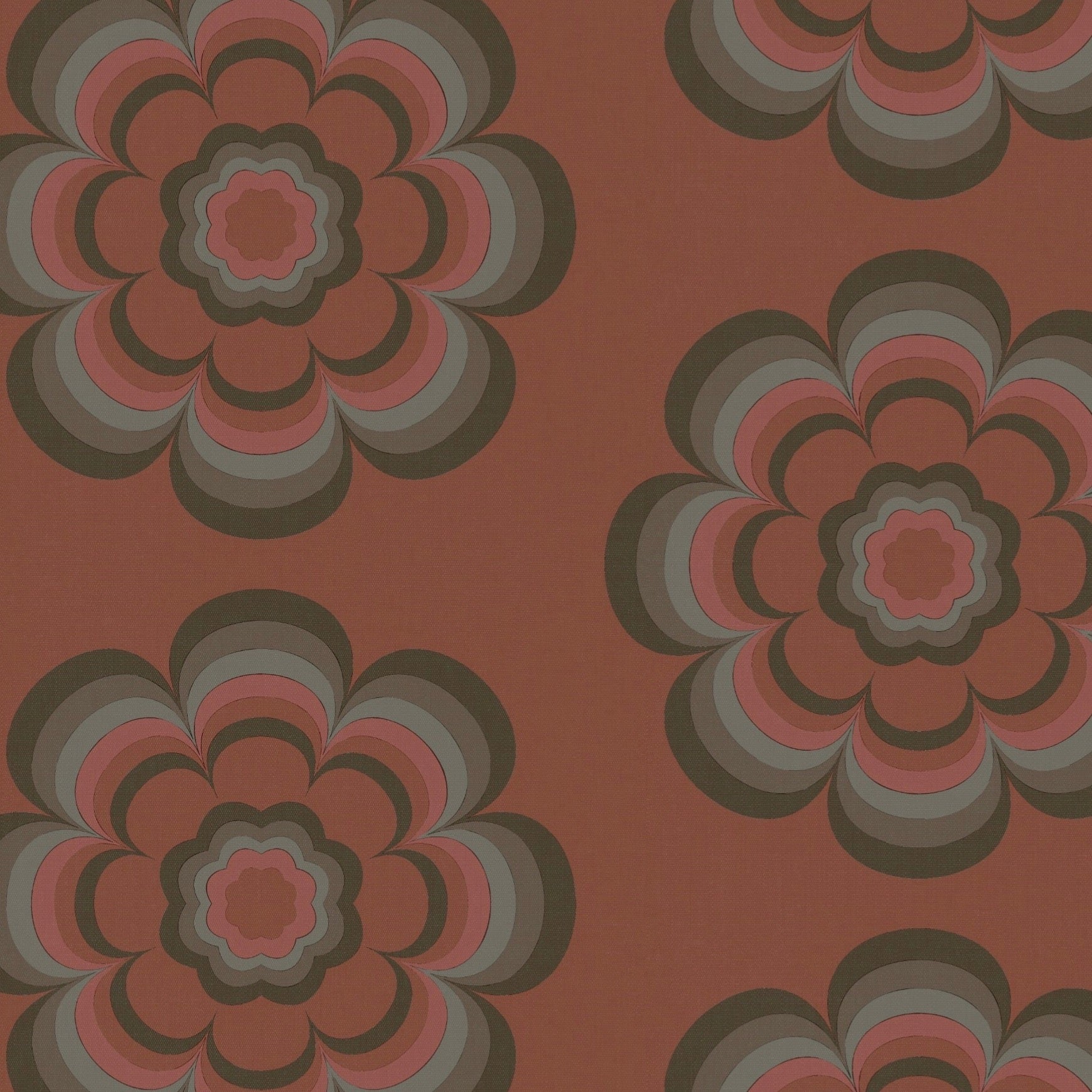 Bloom Wallpaper - Chinese orange