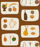 Naive Fruit Wallpaper - Nutmeg