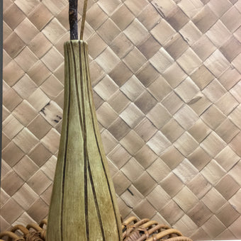 Palm Diagonal Natural Wallpaper