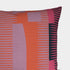 Square Combed Stripe Cushion - Terracotta