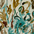 Watercolour Floral Wallpaper - Teal + Ochre