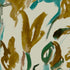 Watercolour Floral Wallpaper - Teal + Ochre