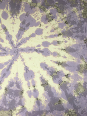 Tie dye circle Wallpaper - Lilac / Grey