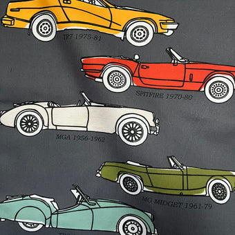 British Classic Cars Tea Towel
