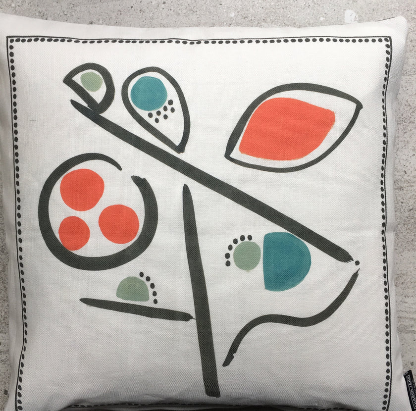 Scandi Flower Cushion
