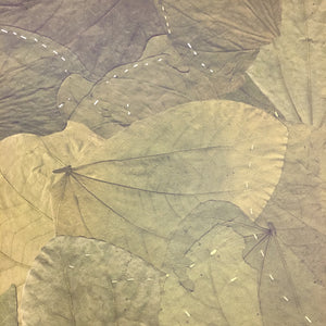 Stitched Leaf Wallpaper 2