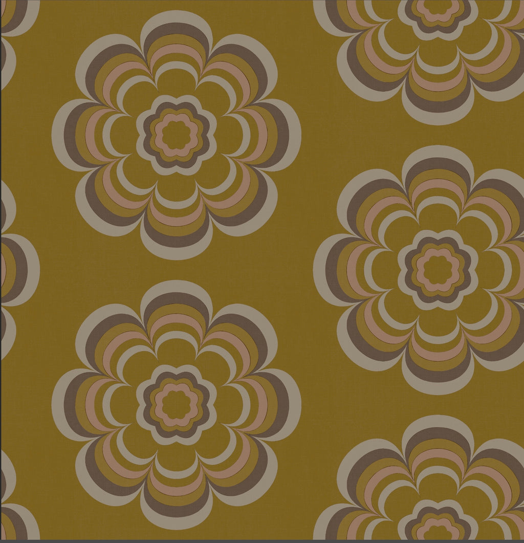 Bloom Wallpaper - Mustard seed