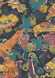 New York Wallpaper - Liquorice