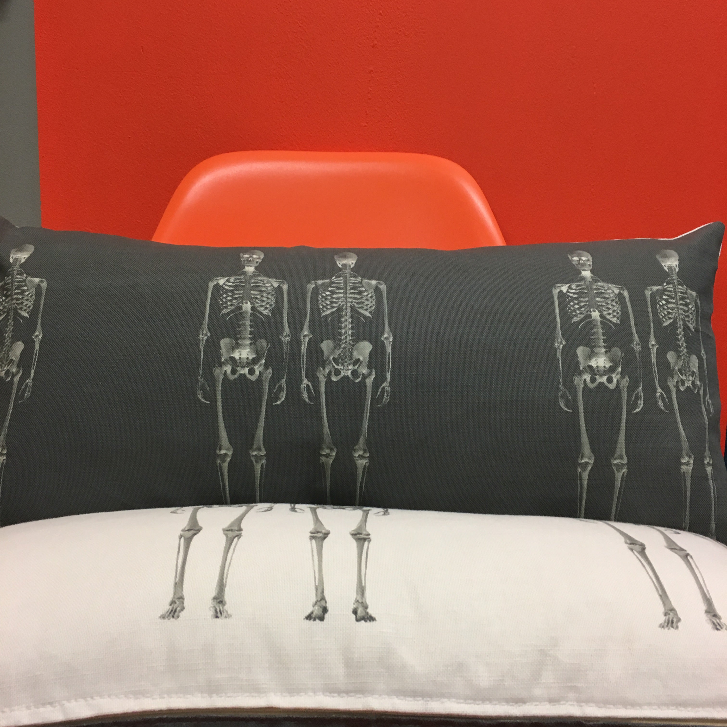 Handmade Skeleton Cushion