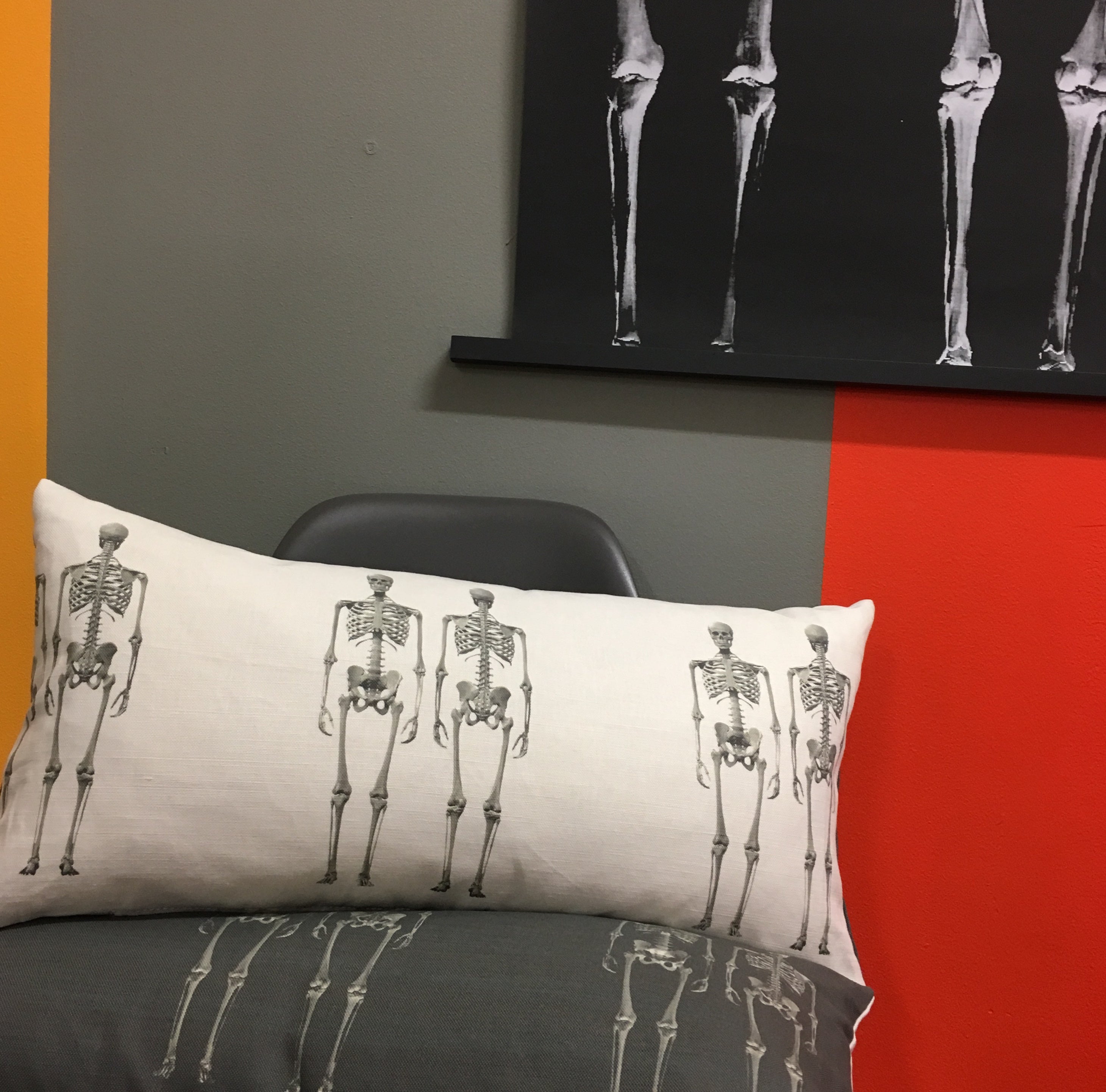 Handmade Skeleton Cushion