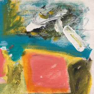 Abstract Painting on Canvas