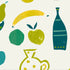 Naive Fruit Motif Wallpaper - Lime