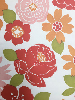 Retro Flower Wallpaper