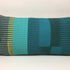 Combed Stripe Cushion - Teal