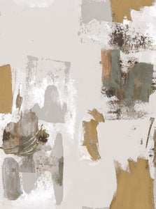 Abstract Painterly Wallpaper- Grey
