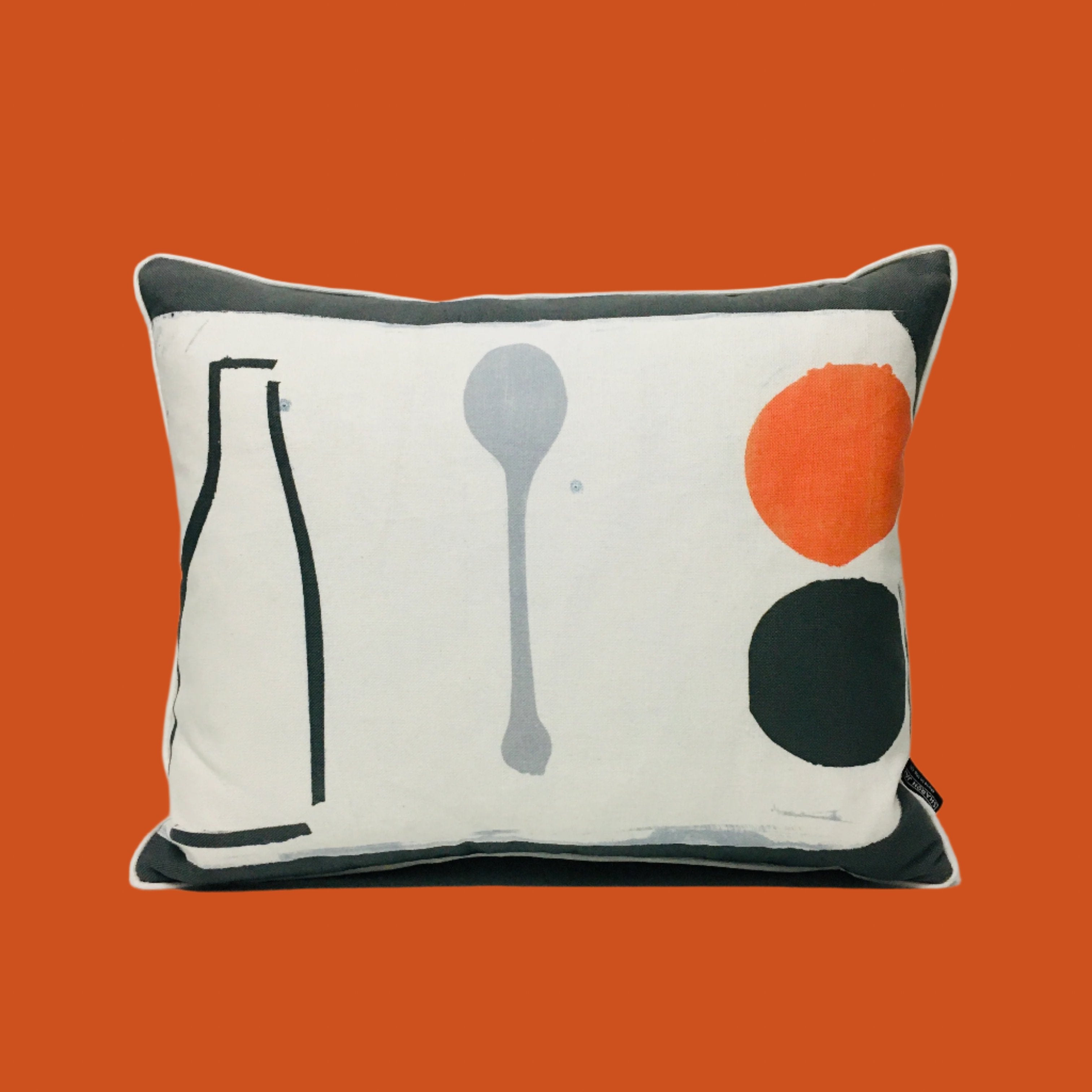 Naive Fruit - Orange + Spoon Cushion