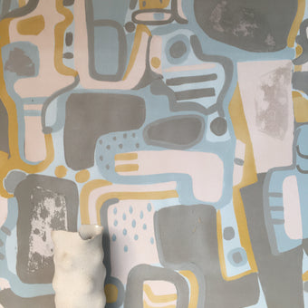 Cubist Jigsaw Wallpaper