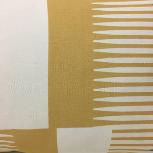 Combed Stripe Cushion - Straw + Vanilla + Black