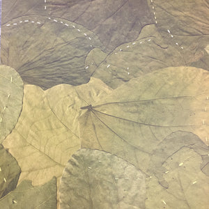 Stitched Leaf Wallpaper 2