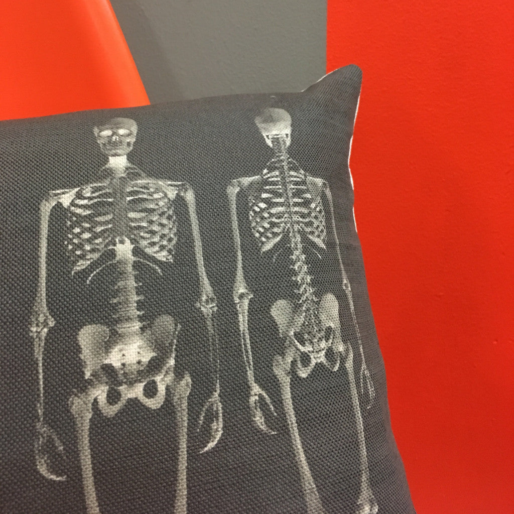 Handmade Skeleton Cushion