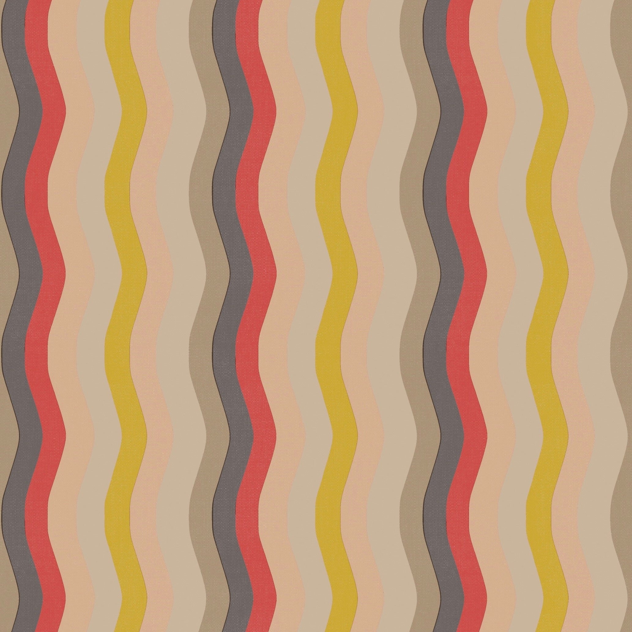 Wavy Stripe Wallpaper