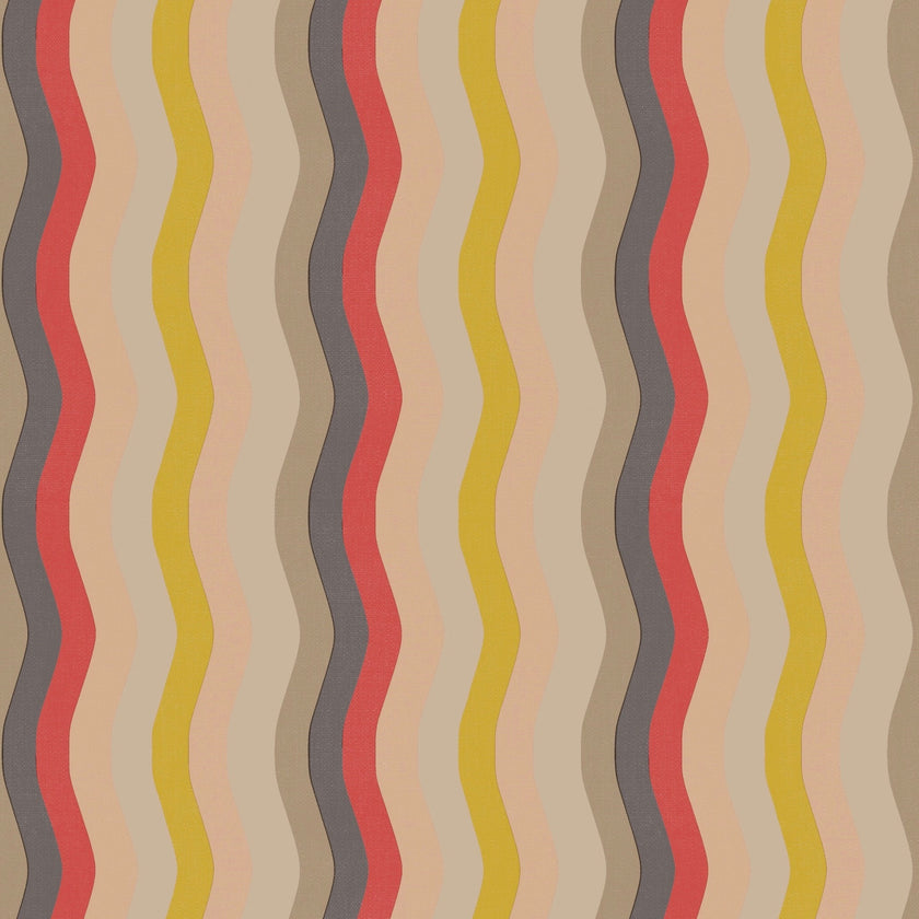 Wavy Stripe Wallpaper