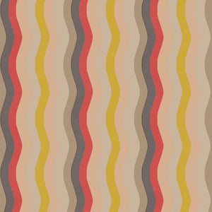 Wavy Stripe Wallpaper