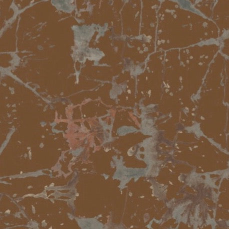 Tie Dye Marble Wallpaper - Rust