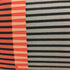 Combed Stripe Cushion - Peach