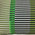 Combed Stripe Cushion - Pea green
