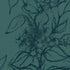 Aquatint Large Panel Floral Wallpaper