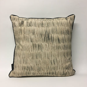 Aquatint Monochrome Floral Cushion - LAST ONE