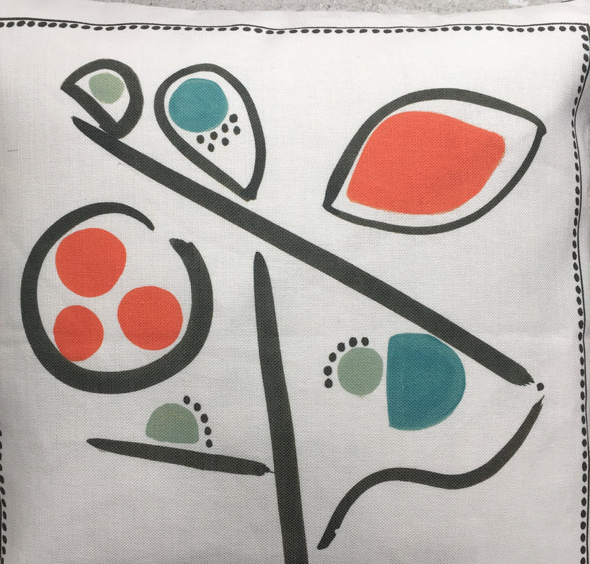 Scandi Flower Cushion