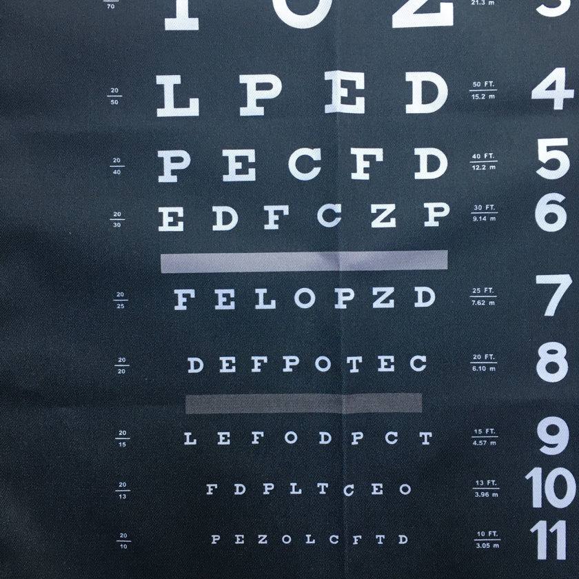 ‘Eye Test’ Tea Towel