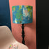 Abstract Turquoise Lampshade