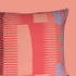 Square Combed Stripe Cushion - Blush