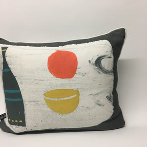 Naive Fruit - Grey Bottle Cushion