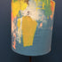 Abstract Turquoise Small Lampshade