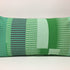 Combed Stripe Cushion - Mint