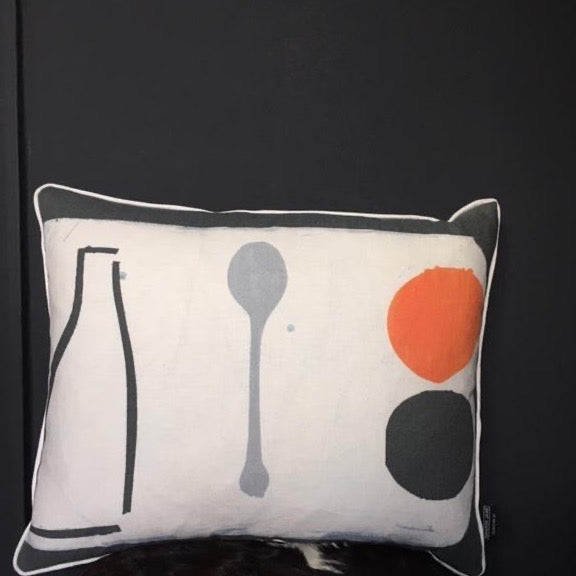 Naive Fruit - Orange + Spoon Cushion