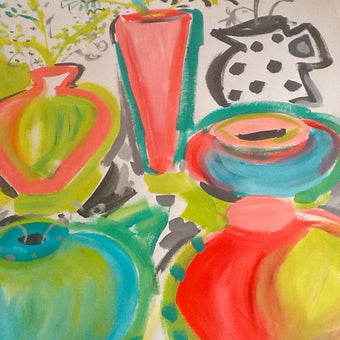 Spotted Jug Painting