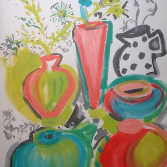 Spotted Jug Painting