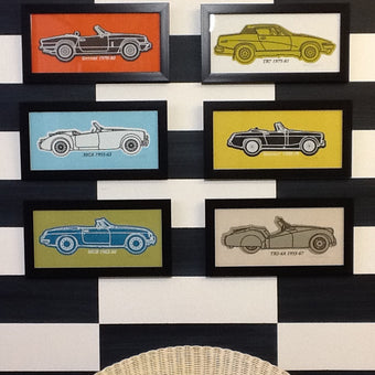 Classic Car screen  prints MG's