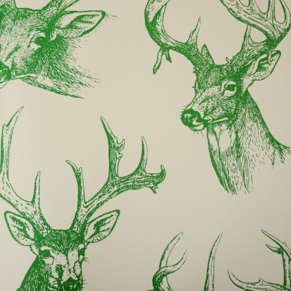 Stags Heads Wallpaper