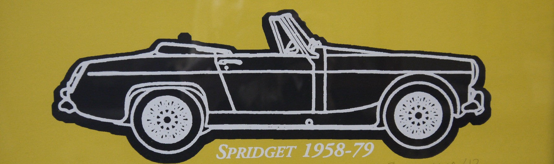 Classic Car screen  prints MG's